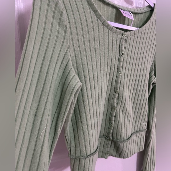 Urban Outfitters Out From Under BouncePlush Suki Ribbed Cardigan MED NEW - Picture 6 of 6